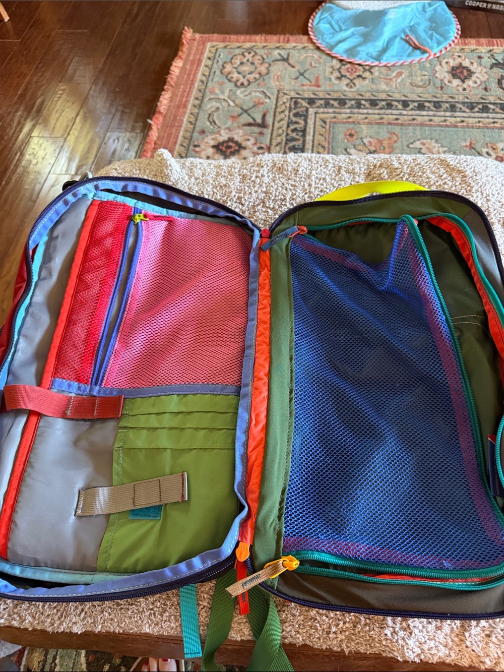 Cotopaxi Tasra 16L Backpack Del Dia Multicolor Travel Daypack - Picture 5 of 5